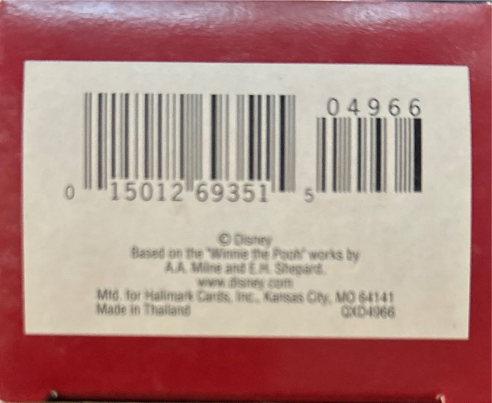 Tigger’s Springy Tree - Disney (Winnie The Pooh Collection) ornament collectible [Barcode 015012693515] - Main Image 3