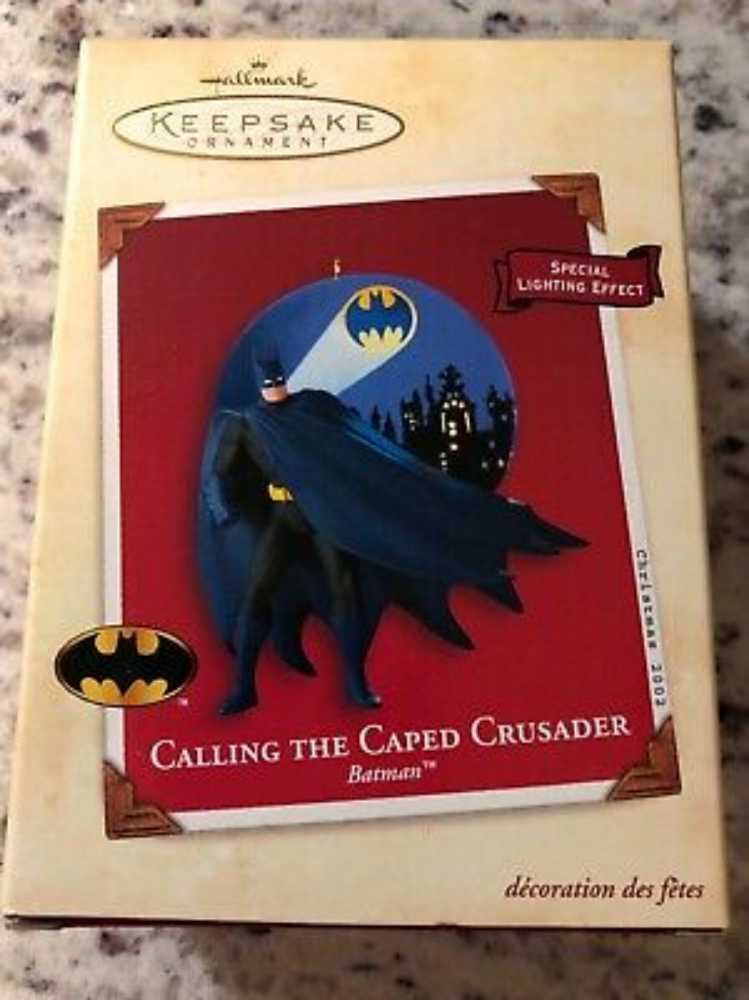 Calling The Caped Crusader - Batman (Superheros) ornament collectible [Barcode 015012694109] - Main Image 3