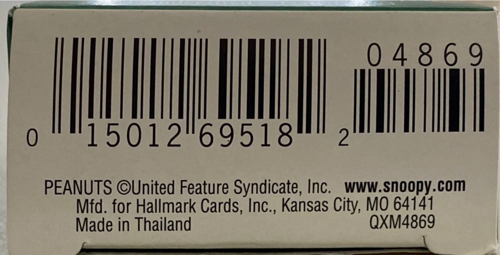 Winter Fun With Snoopy #6 - Winter Fun With Snoopy (Hallmark Keepsake Miniature) ornament collectible [Barcode 015012695182] - Main Image 3