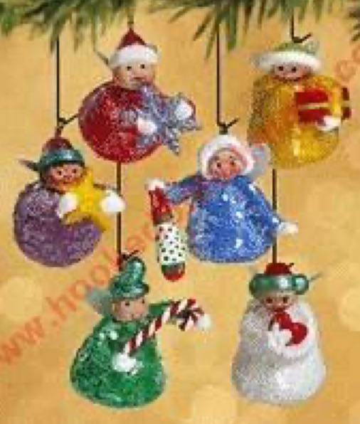 Sugar Plum Fairies - Miniature (Gumdrop Fairies) ornament collectible [Barcode 015012695359] - Main Image 2