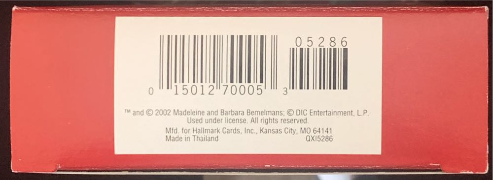 Madeline and Genevieve  (Madeline) ornament collectible [Barcode 015012700053] - Main Image 4