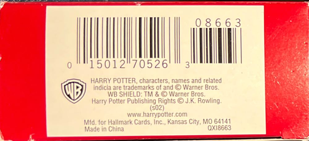 The Invisibility Cloak - Keepsake (Harry Potter) ornament collectible [Barcode 015012705263] - Main Image 3