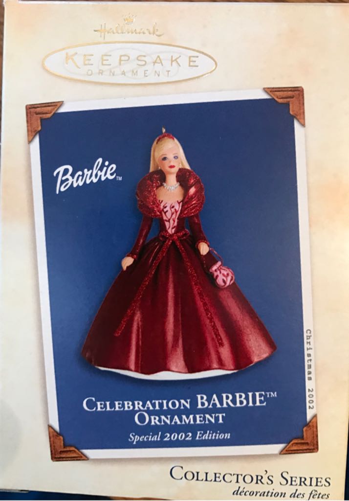 Celebration Barbie #3 - Celebration Barbie (Baribe) ornament collectible [Barcode 015012705812] - Main Image 1