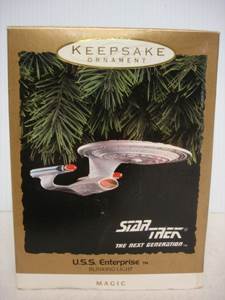 Star Trek - U.S.S. Enterprise - Star Trek: The Next Generation (Star Trek) ornament collectible [Barcode 015012068351] - Main Image 1