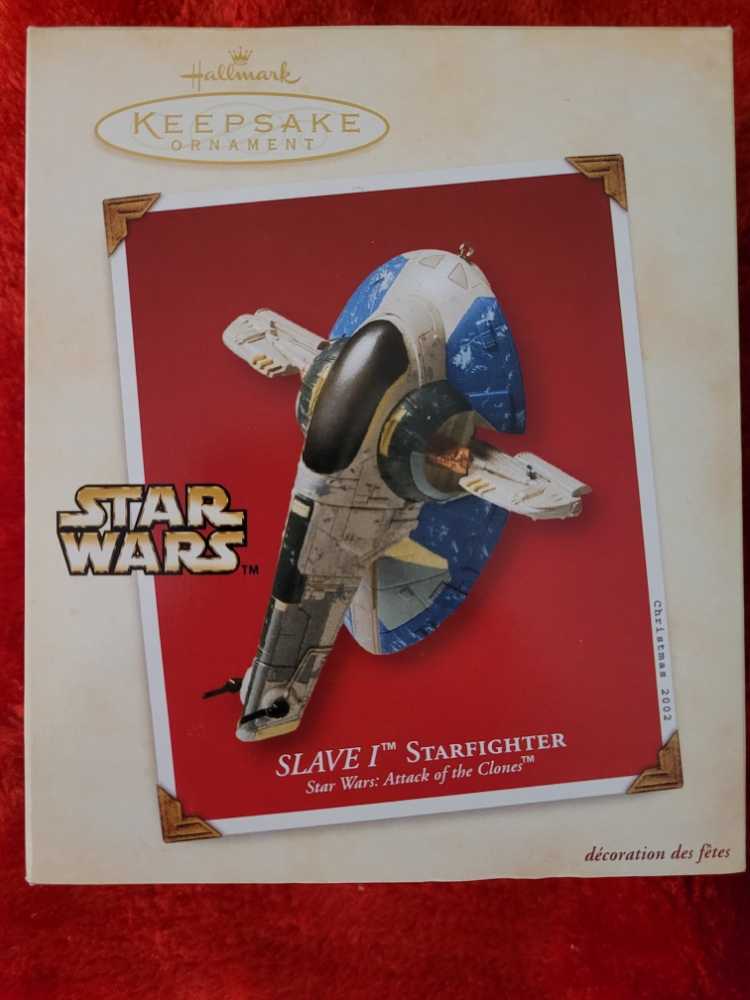 Star Wars 2002 Slave I Starfighter - Star Wars: Attack of the Clones (Star Wars) ornament collectible [Barcode 015012705874] - Main Image 4