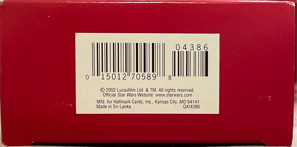 Star Wars 2002 Jango Fett - Keepsake (Star Wars) ornament collectible [Barcode 015012705898] - Main Image 3