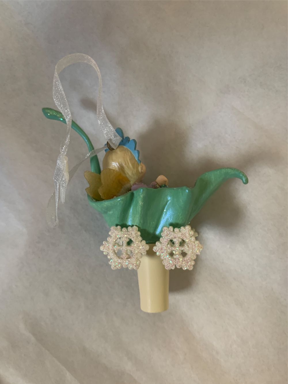 Baby Delandra - Frostlight Faeries Collection (Frostlight Faeries, Too) ornament collectible [Barcode 015012706048] - Main Image 4