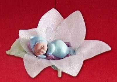 Frostlight Faeries - Baby Floriella - Frostlight Fairies, Too Collection (Fairies) ornament collectible [Barcode 015012706079] - Main Image 2