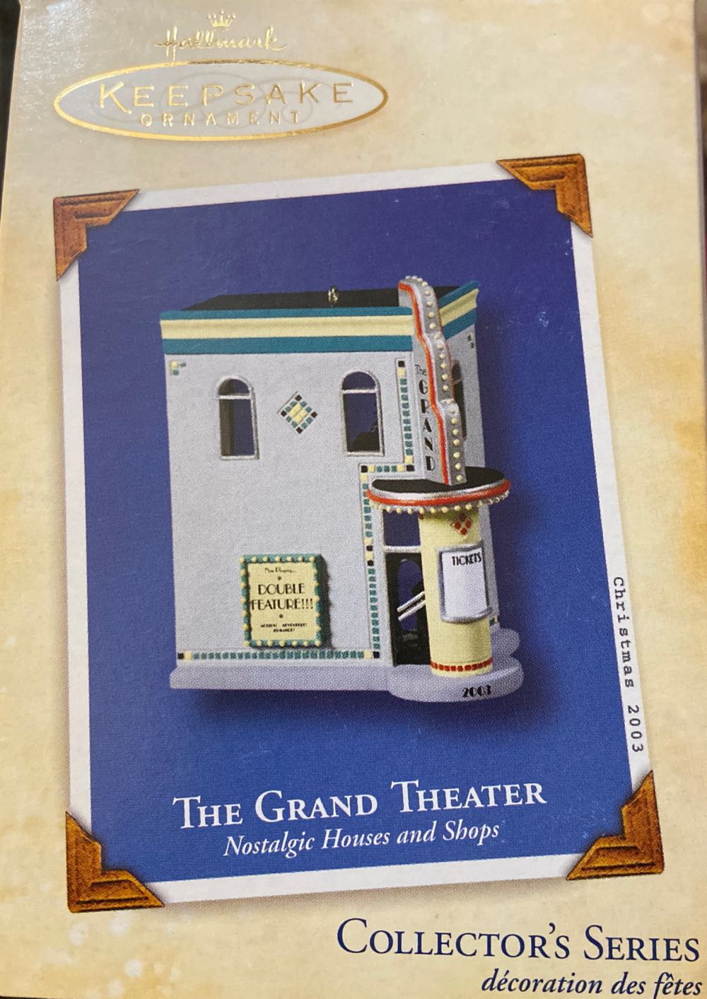 Nostalgic Houses & Shops #20 (2003) The Grand Theater - Nostalgic Houses And Shops (Buildings) ornament collectible [Barcode 015012738025] - Main Image 2