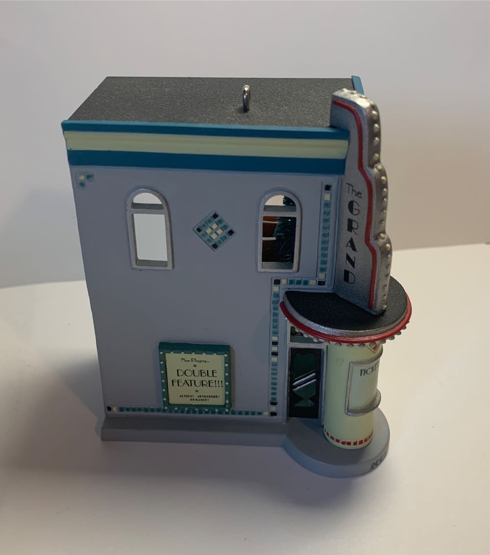 Nostalgic Houses & Shops #20 (2003) The Grand Theater - Nostalgic Houses And Shops (Buildings) ornament collectible [Barcode 015012738025] - Main Image 4