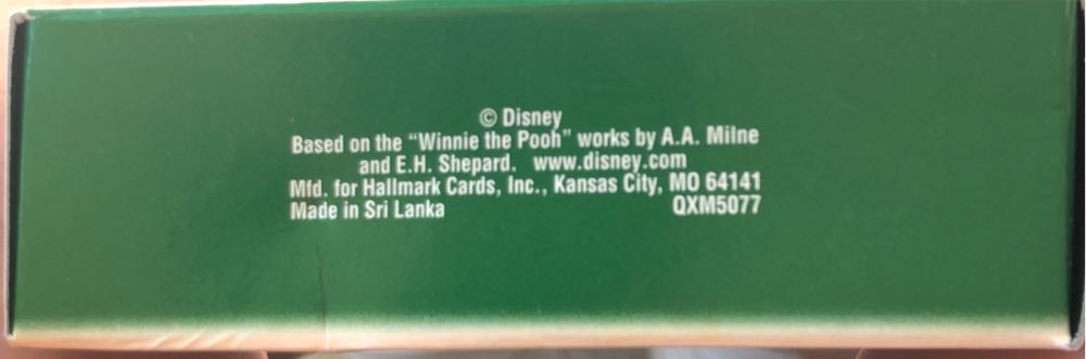 Miniature Disney WTP Ring-A-Ling Pals - Christmas Bells (Winnie the Pooh) ornament collectible [Barcode 015012739077] - Main Image 4