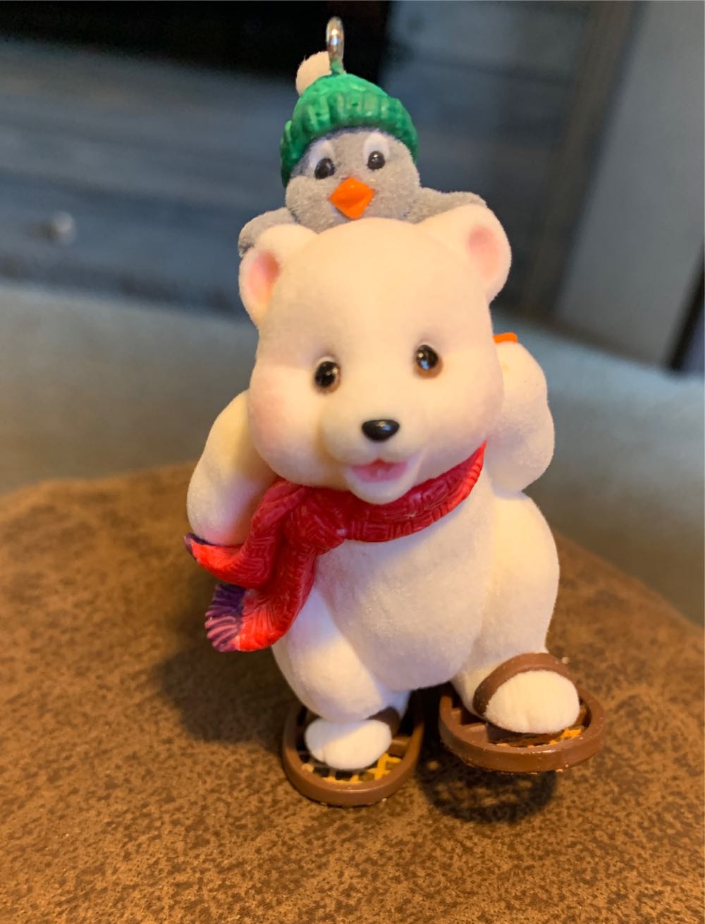 Snowball And Tuxedo #3 Snowshoe Taxi - Snowball And Tuxedo (Polar Bear and Penguin) ornament collectible [Barcode 015012739251] - Main Image 3