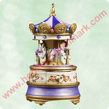 Jewelry Box Carousel  - Treasures And Dreams (Carousel) ornament collectible [Barcode 015012739268] - Main Image 2