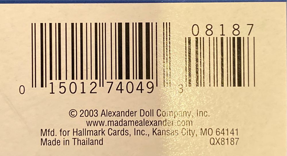 Elizabeth March - Madame Alexander Little Women Series (Madame Alexander) ornament collectible [Barcode 015012740493] - Main Image 3