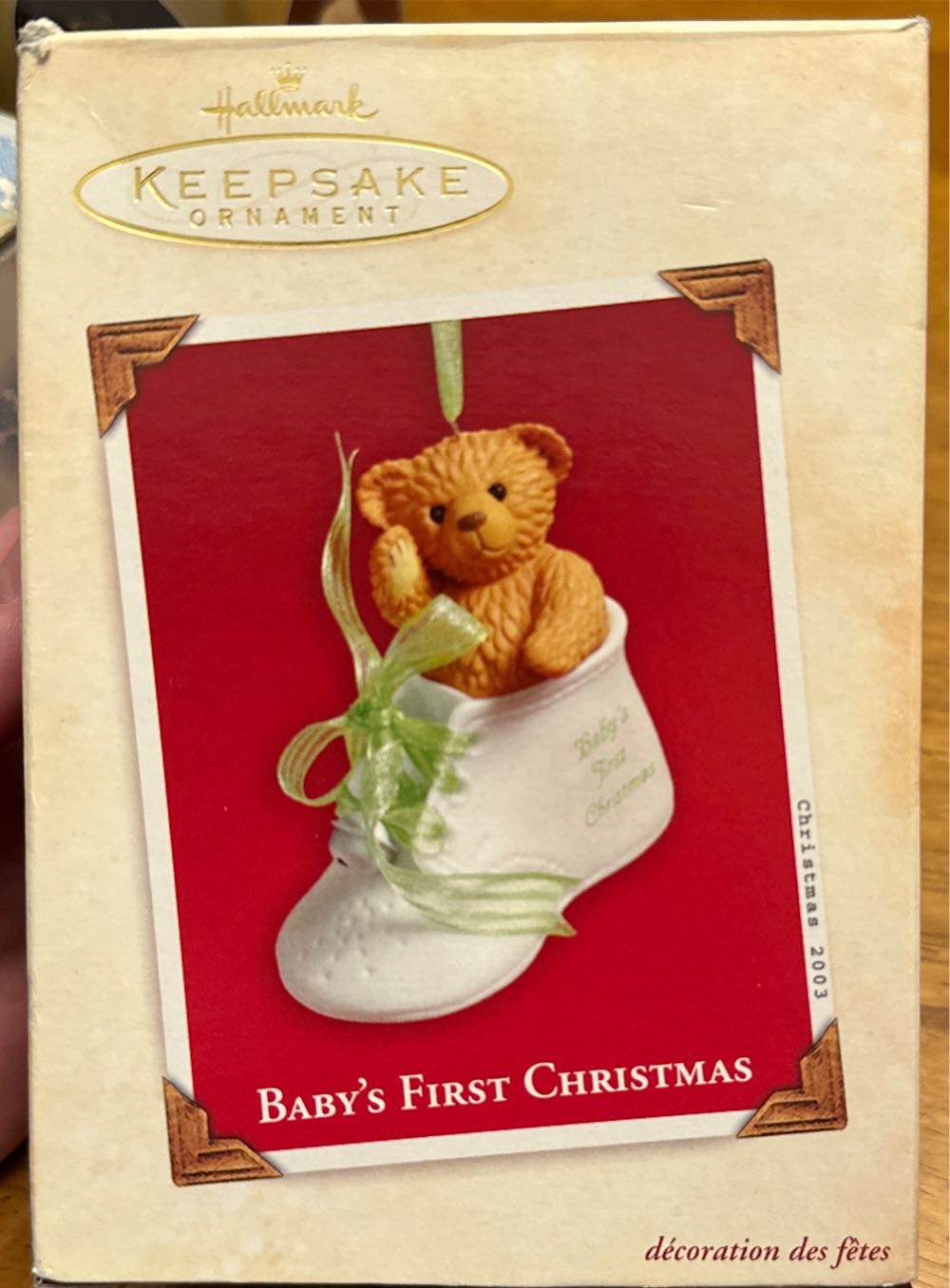Baby’s First Christmas - Hallmark Keepsake ornament collectible [Barcode 015012743234] - Main Image 2
