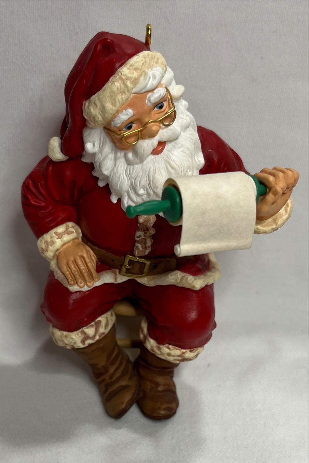 The List - Santa (Hallmark Keepsake) ornament collectible [Barcode 015012745719] - Main Image 3