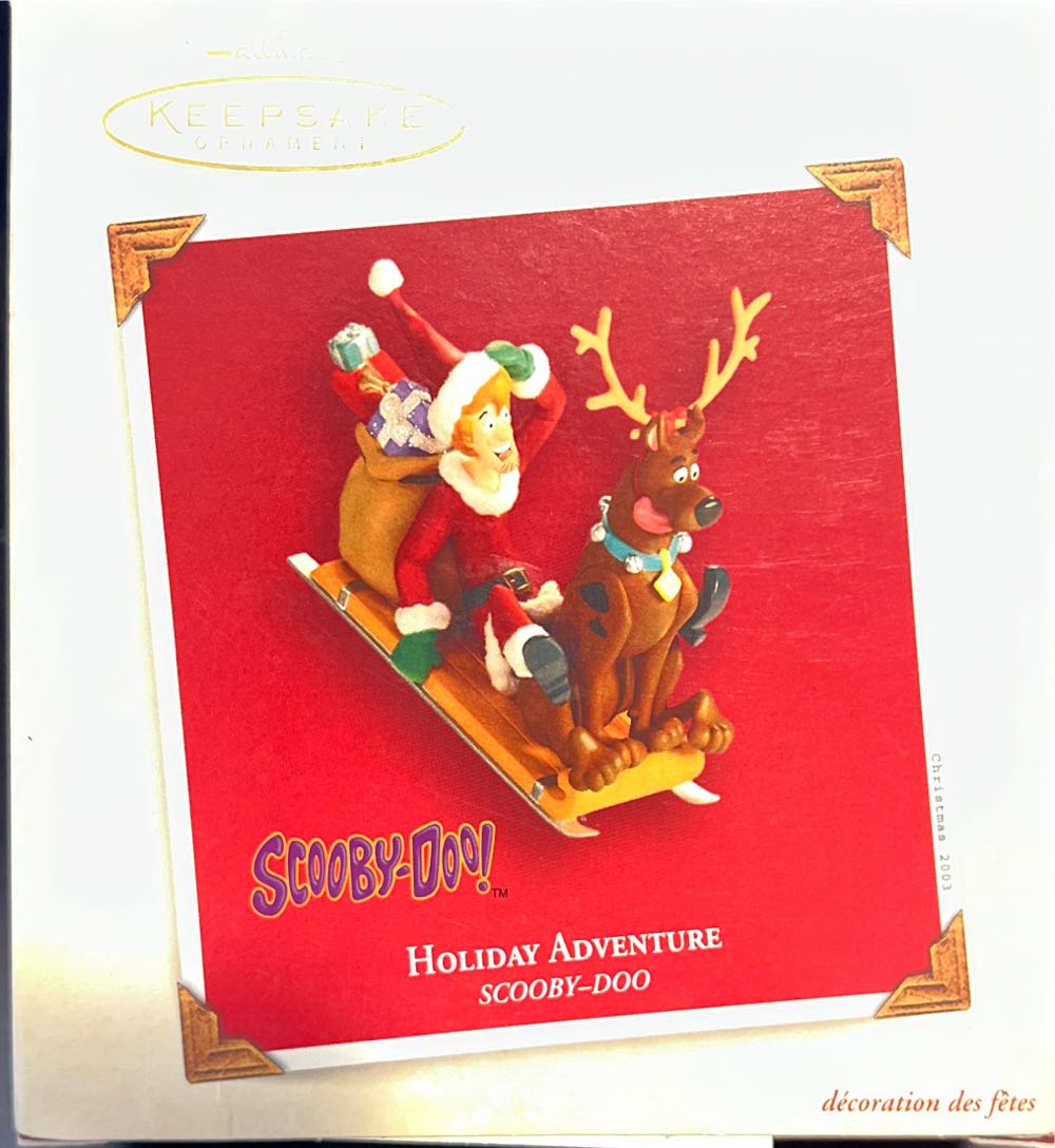 Holiday Adventure - Scooby-Doo! (Scooby-Doo) ornament collectible [Barcode 015012746686] - Main Image 3