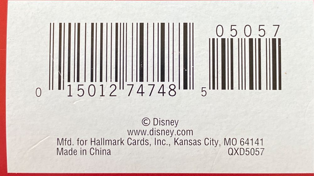 Disney Mickey & Minnie Mistletoe Time - Disney Mickey And Minnie (Mickey & Minnie) ornament collectible [Barcode 015012747485] - Main Image 3