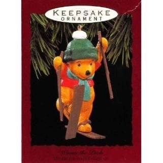 Disney Winnie The Pooh 1993 - Winnie The Pooh Skier - Disney Winnie The Pooh (Winnie the Pooh) ornament collectible [Barcode 015012095531] - Main Image 1