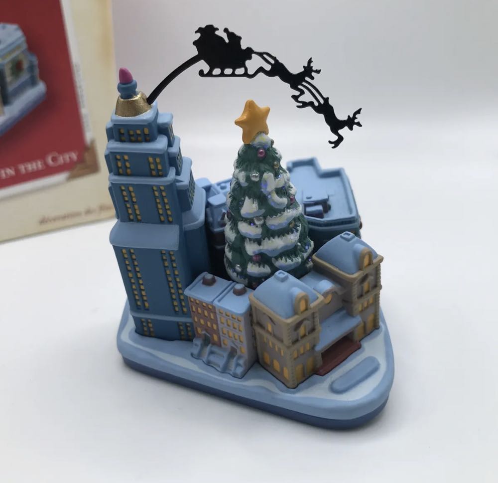 Christmastime In The City - City (Whimsy) ornament collectible [Barcode 015012753370] - Main Image 3