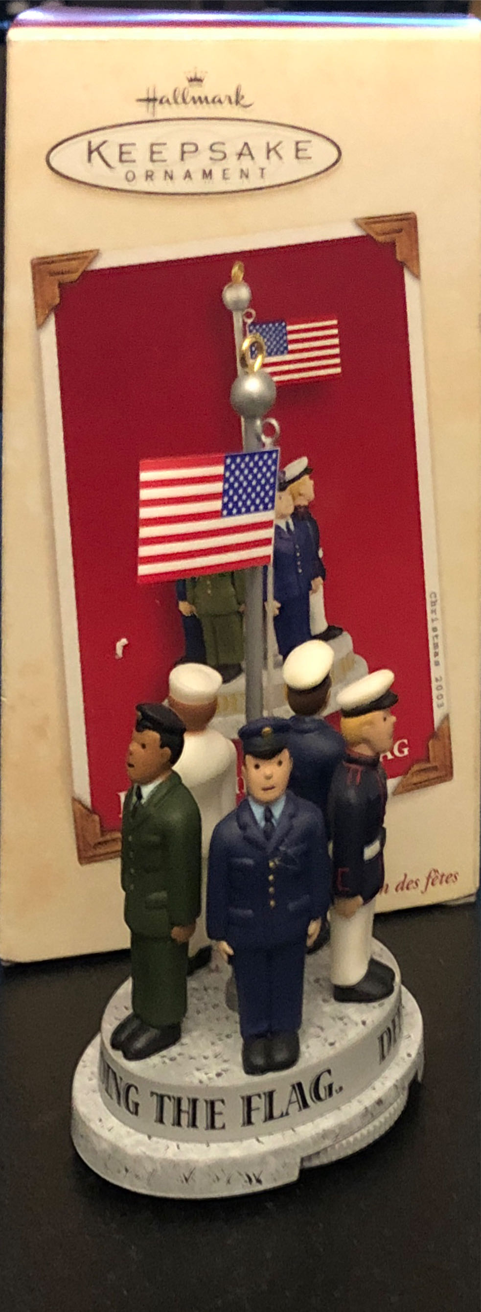 Defending The Flag - US Military (US Military) ornament collectible [Barcode 015012754728] - Main Image 4