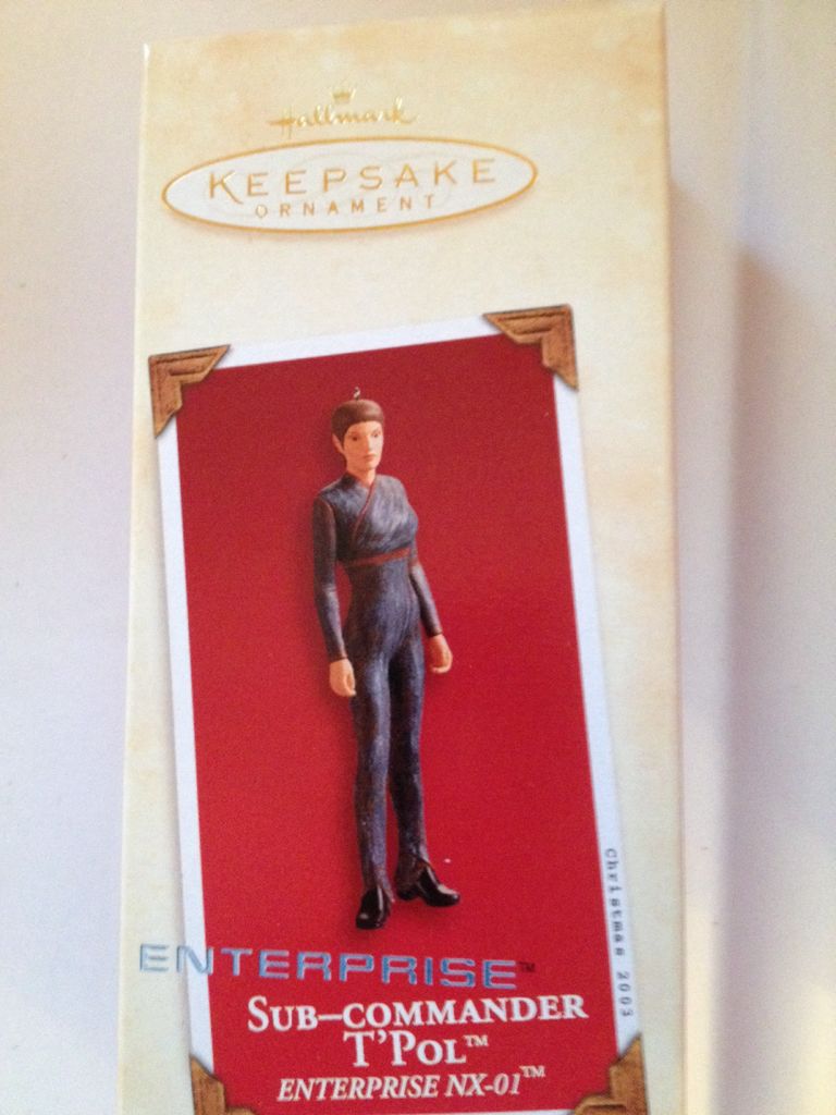 Sub-Commander T’Pol - Star Trek: Enterprise (Star Trek) ornament collectible [Barcode 015012756159] - Main Image 1