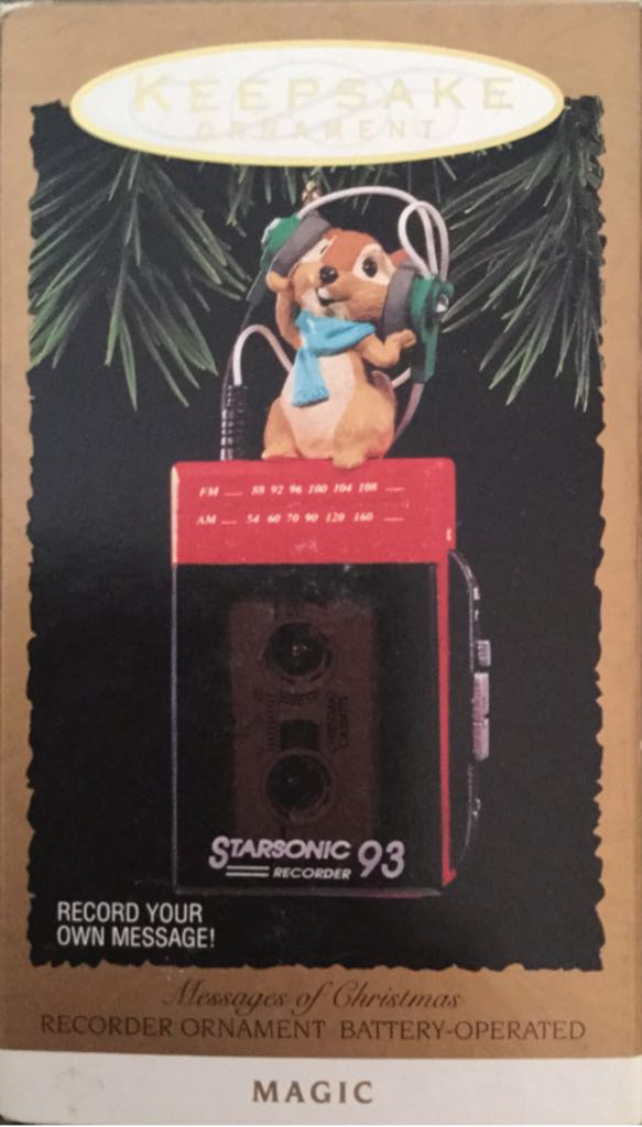 Messages Of Christmas - Magic (Music) ornament collectible [Barcode 015012095562] - Main Image 1