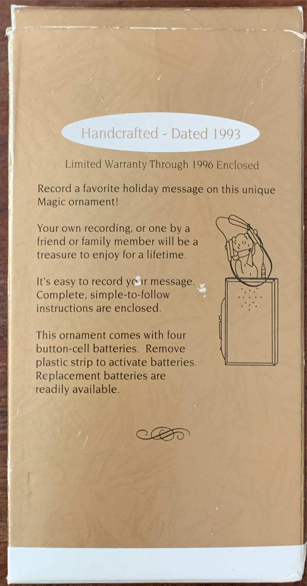 Messages Of Christmas - Magic (Music) ornament collectible [Barcode 015012095562] - Main Image 2