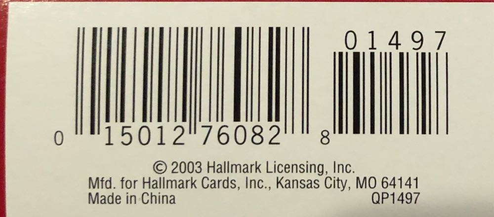 Winter Trimmers - A Visit From Santa (Keepsake Miniature) ornament collectible [Barcode 015012760828] - Main Image 3