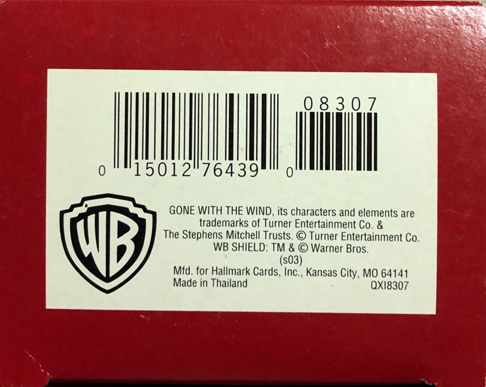 Gone With The Wind- Scarlett O’Hara - Gone With The Wind (Gone With The Wind) ornament collectible [Barcode 015012764390] - Main Image 4