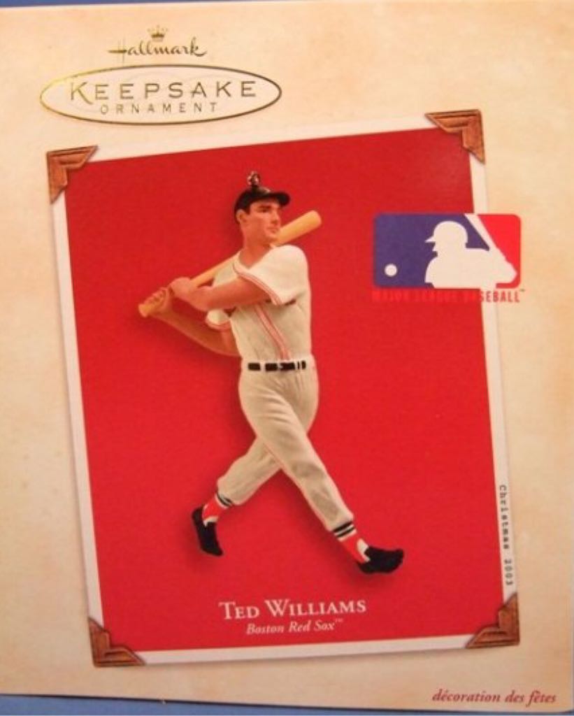 Ted Williams Boston Red Sox - Boston Red Sox (Sports) ornament collectible [Barcode 015012771091] - Main Image 1