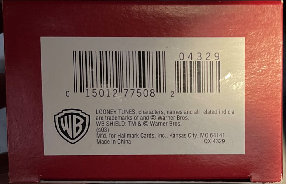 Looney Tunes - Bugs Bunny and Daffy Duck Back In Action - Looney Tunes (Cartoons) ornament collectible [Barcode 015012775082] - Main Image 4