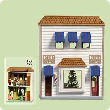 NH#21 - Barber Shop & Beauty Shop - Nostalgic Houses & Shops (Nostalgic Houses & Shops) ornament collectible [Barcode 015012783728] - Main Image 2