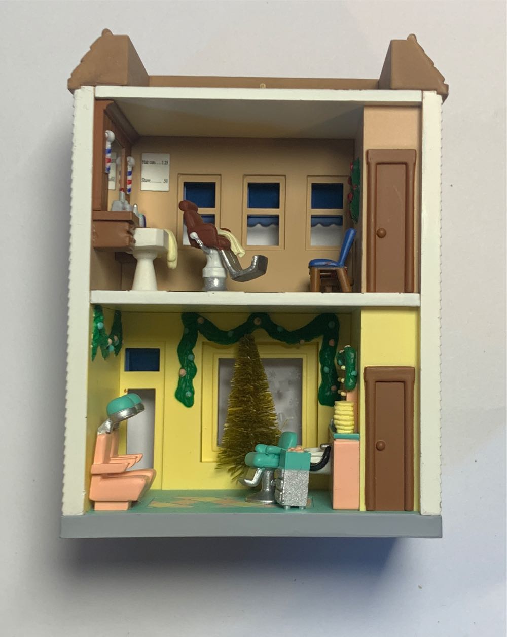 NH#21 - Barber Shop & Beauty Shop - Nostalgic Houses & Shops (Nostalgic Houses & Shops) ornament collectible [Barcode 015012783728] - Main Image 4