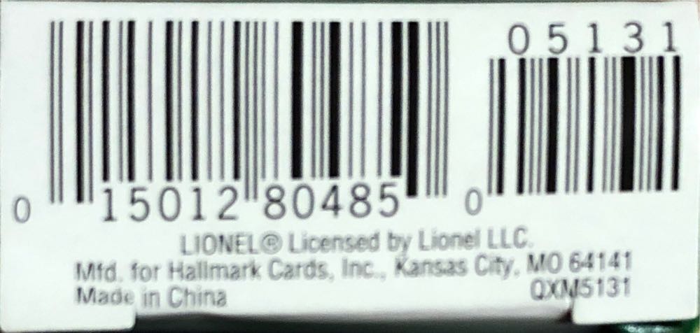 MLT‘04 Steam Locomotive & Tender - Miniature Lionel Trains (Miniature Train) ornament collectible [Barcode 015012804850] - Main Image 4
