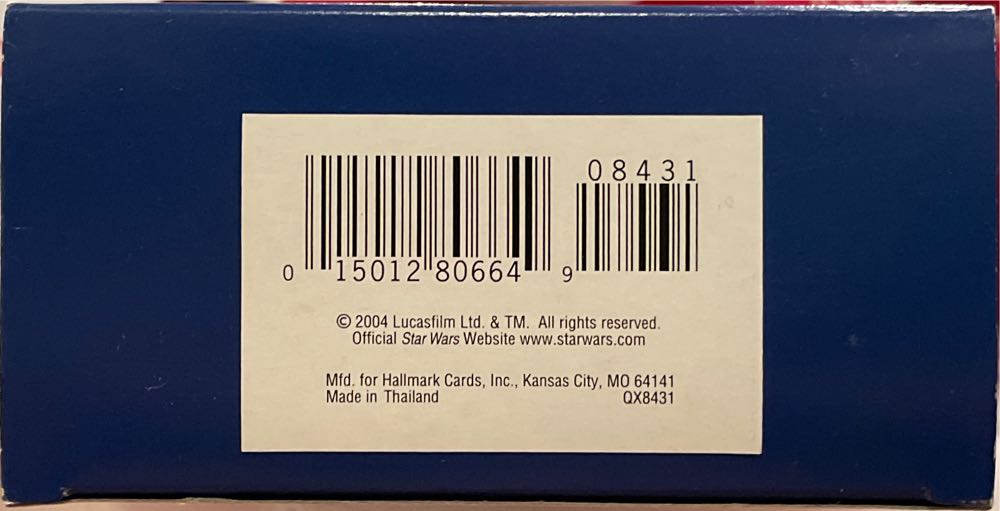 Chewbacca & C-3PO (8th in Series) - Keepsake (Star Wars Series) ornament collectible [Barcode 015012806649] - Main Image 3