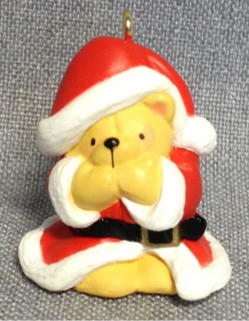 Forever Friends #1 Santa Wanna Be - Miniature Forever Friends (Keepsake Miniature) ornament collectible [Barcode 015012808544] - Main Image 2