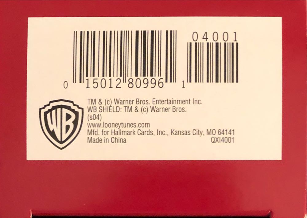 Christmas Eve Snack - Looney Tunes (Looney Tunes) ornament collectible [Barcode 015012809961] - Main Image 3