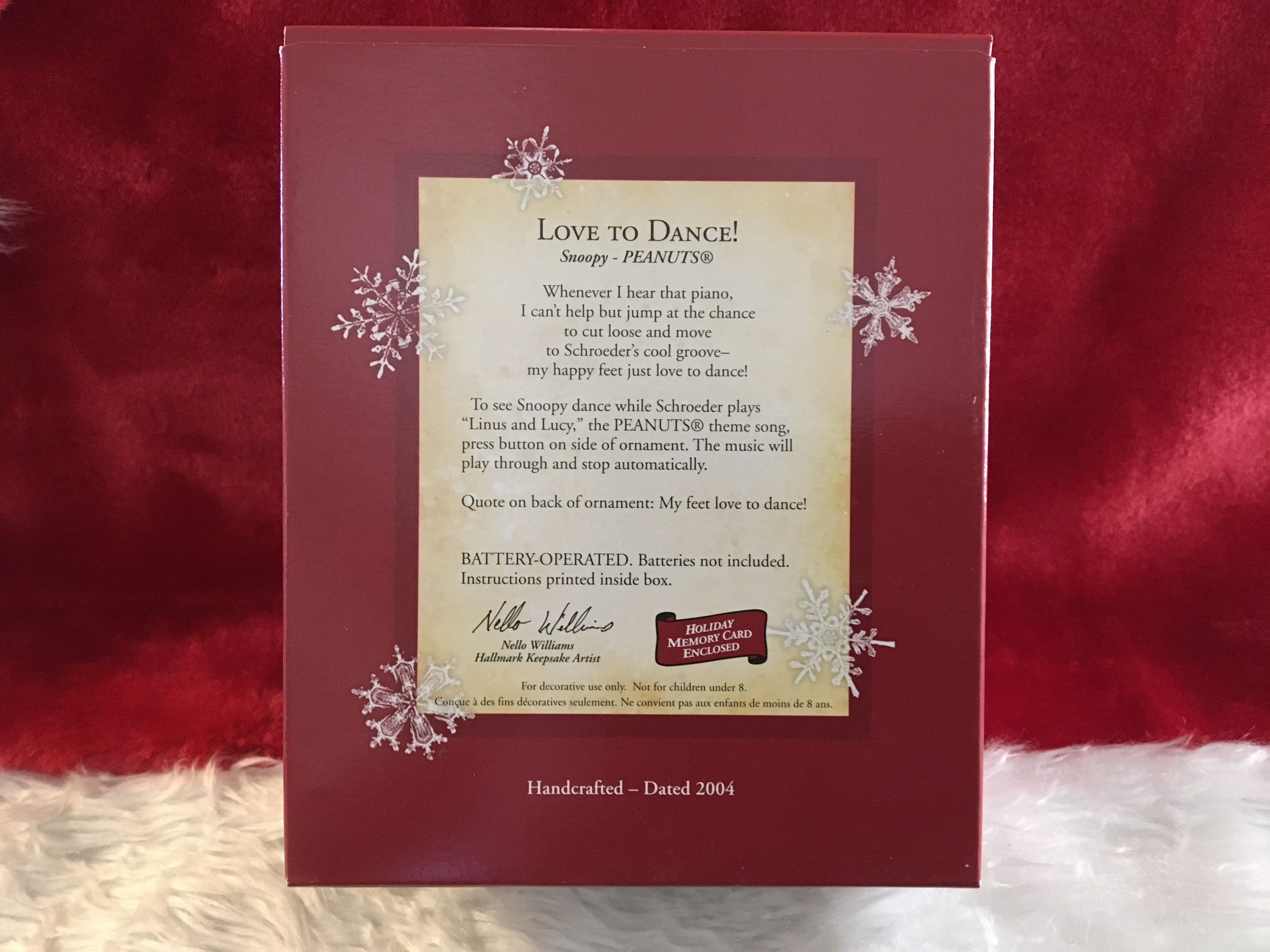 Love To Dance! - The Peanuts Gang (Music And Movement) ornament collectible [Barcode 015012810219] - Main Image 2