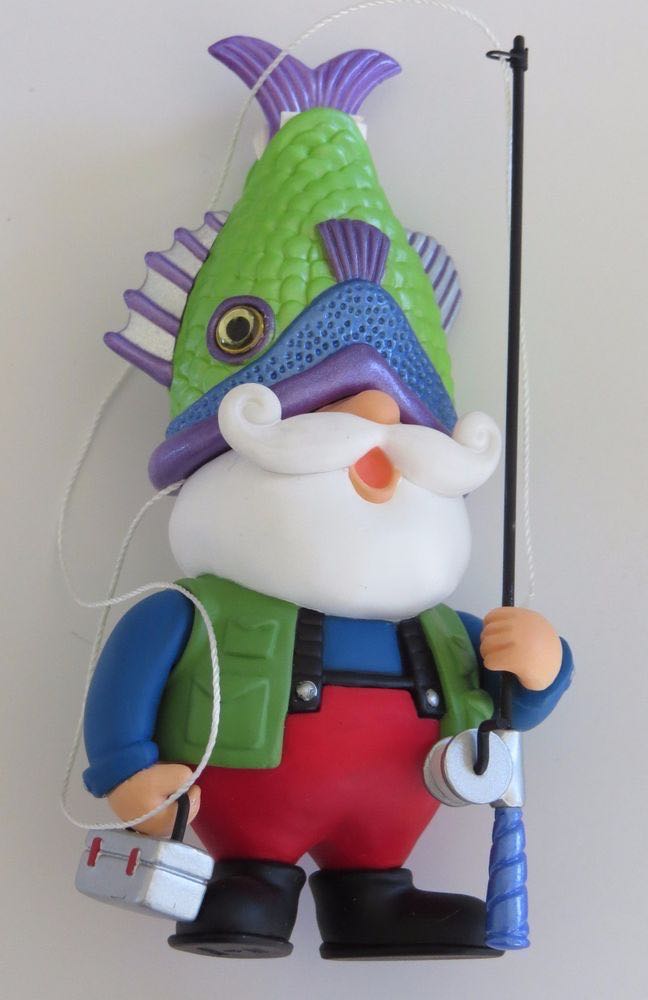 Catch Of The Day - Fishing (Santa, Fishing, Sports) ornament collectible [Barcode 015012814453] - Main Image 2