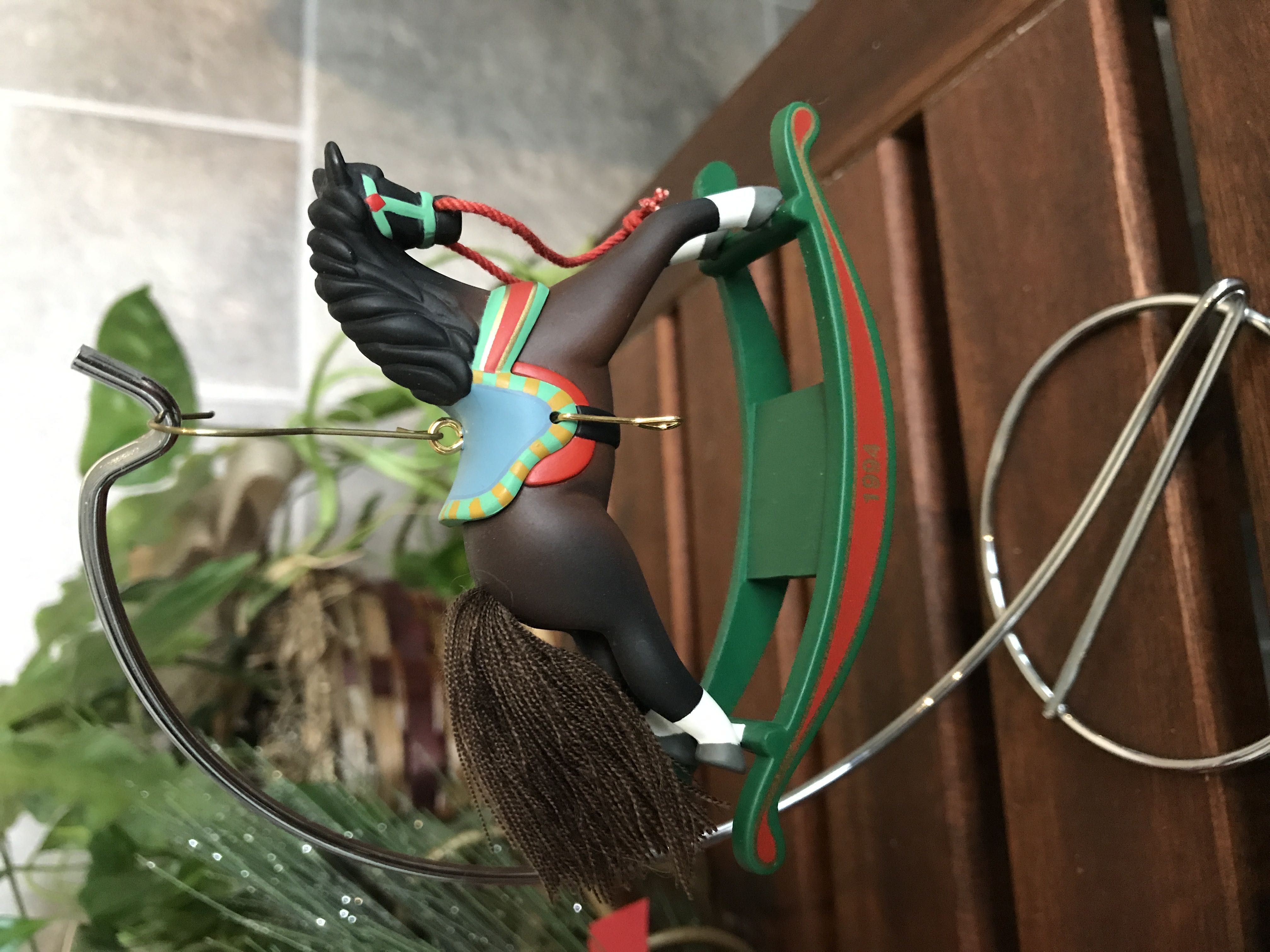 Rocking Horse #14 (1994) - Rocking Horse (Horse) ornament collectible [Barcode 015012112849] - Main Image 2