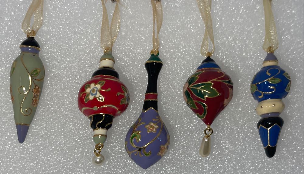 Holiday Bouquet  - Miniatures (Mini Ornaments) ornament collectible [Barcode 015012816082] - Main Image 4