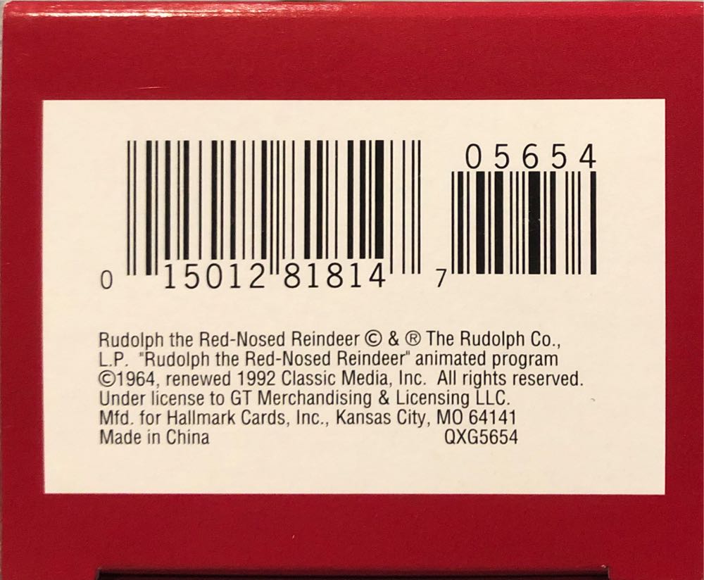 Rudolph And Santa - Rudolph The Red-Nosed Reindeer (Rudolph The Red-Nosed Reindeer) ornament collectible [Barcode 015012818147] - Main Image 3