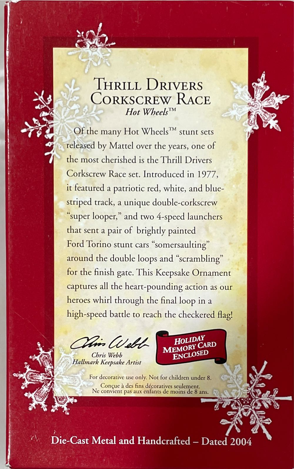 Thrill Drivers Corkscrew Race - Hot Wheels (Toys & Games) ornament collectible [Barcode 015012819946] - Main Image 2