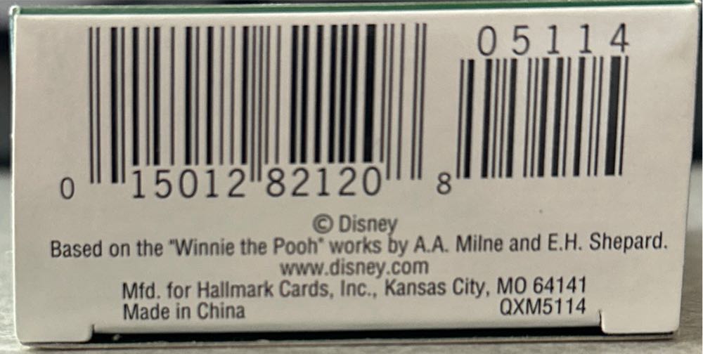 Candy Cane Trio: Miniature - Disney (Winnie the Pooh) ornament collectible [Barcode 015012821208] - Main Image 3