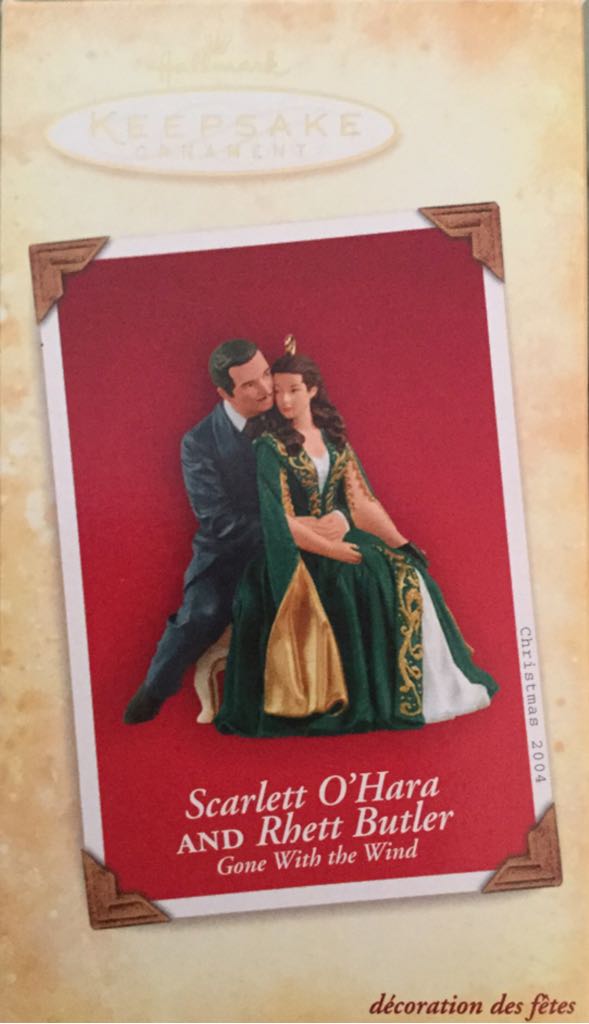 Gone With The Wind- Scarlett O’Hara And Rhett Butler - Gone With The Wind (Gone With The Wind) ornament collectible [Barcode 015012821277] - Main Image 1