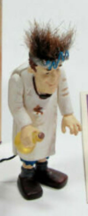 Halloween Collection Ravenwood Lane Hugo- The Handyman - The Mansion on Ravenwood Lane (Halloween) ornament collectible [Barcode 015012823011] - Main Image 2