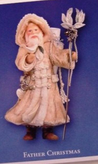 Antique Glass Bird On Clip