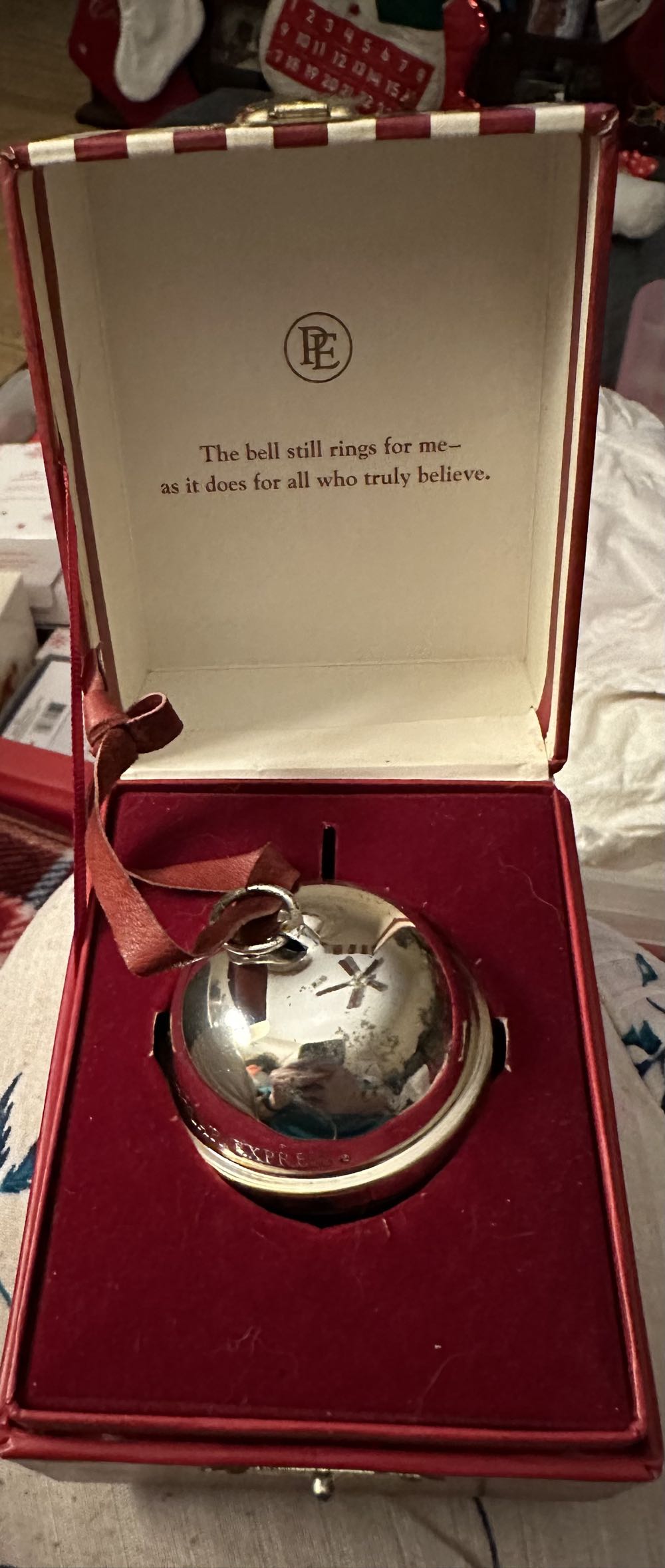 First Gift Of Christmas  - The Polar Xpress (The Polar Express) ornament collectible [Barcode 015012831368] - Main Image 3