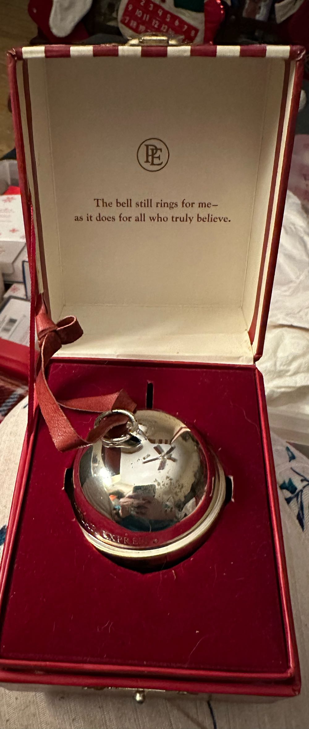 First Gift Of Christmas  - The Polar Xpress (The Polar Express) ornament collectible [Barcode 015012831368] - Main Image 4